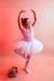Conjunto Bailarina Rosa glitter mod-k06
