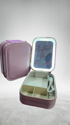 ORGANIZADOR CON ESPEJO Y LUZ LED CITYGIRL - comprar online
