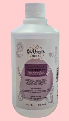 REMOVEDOR DE ESMALTE SEMIPERMANENTE LAS VARANO 500 ML