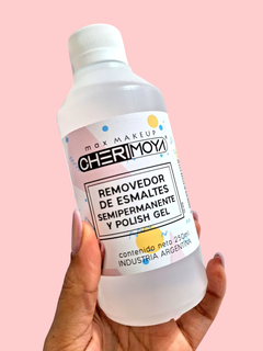 REMOVEDOR DE ESMALTE SEMIPERMANENTE CHERIMOYA 250 ML - comprar online