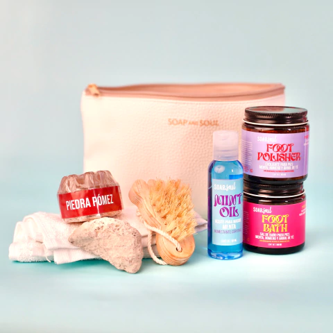 The Feet Kit - Kit Básico para Pies - Cuidado y Relax en Casa