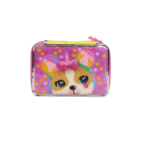 Cartuchera con utiles completa Simones Mushi Moño Cresko SI397