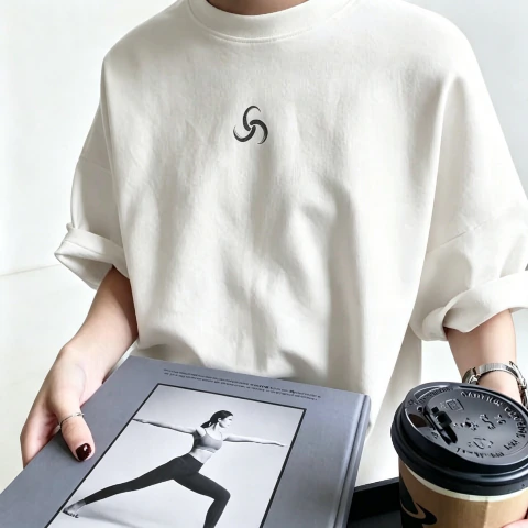 Camiseta Oversized TRIPC - Off-White
