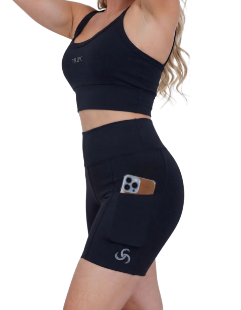 Short Meia Coxa TRIPC - Preto
