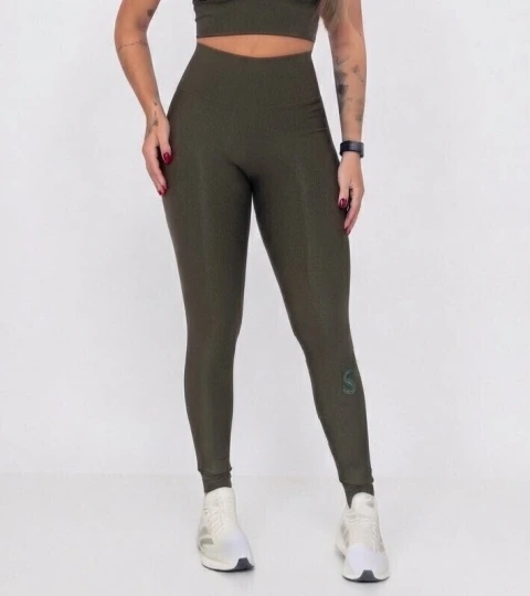 Legging Wonder TRIPC - Canelada Verde-Militar