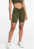 Short Poliamida — Cós Duplo Anatômico com Cordão Frontal verde