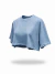 Cropped Oversized TRIPC - Azul claro na internet