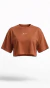 Cropped Oversized TRIPC - Laranja ferrugem. - comprar online