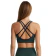 Top TRIPC Alças Cruzadas - Verde-Folha - comprar online