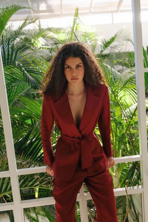 Blazer Mumi puro lino - comprar online