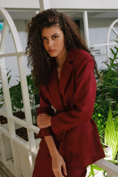 Blazer Mumi puro lino - tienda online