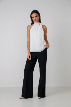 Top Loli gasa quebrada off white en internet