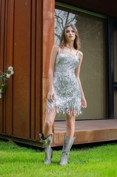 Vestido Morena plata en internet