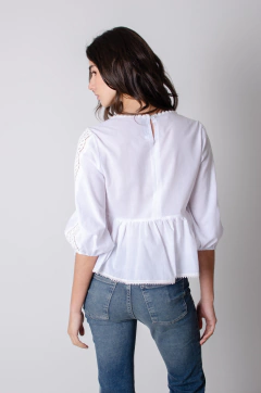 Imagen de Pantalón semi oxford con elastano