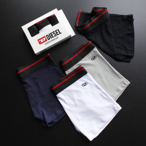 Kit com 3 cuecas - cores variadas