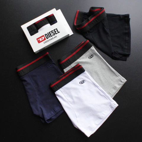 Kit com 3 cuecas - cores variadas - comprar online