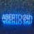Luminária Painel Neon Led - Aberto 24h 15x82cm - comprar online