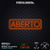 Luminária Painel Neon Led - Aberto 20x60cm - Kamaleon Neon Led