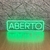 Luminária Painel Neon Led - Aberto 20x60cm