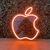 Luminária Painel Neon Led - Apple 29x34cm na internet