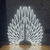 Luminária Painel Neon Led - Par de Asas de Anjo 100x45cm - comprar online