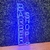 Luminária Painel Neon Led - Barber Shop com seta 99x31cm