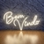 Luminária Painel Neon Led - Bem vindo 40x68cm