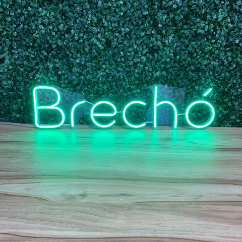 Luminária Painel Neon Led - Brechó 14x56m - comprar online