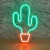 Luminária Painel Neon Led - Vaso de Cacto 30x20cm - comprar online