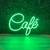 Luminária Painel Neon Led - Café 32x24cm na internet