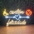 Luminária Painel Neon Led - Contém Felicidade 40x61cm