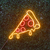 Luminária Painel Neon Led - Pizza Derretida 33x52cm - comprar online