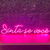 Luminária Painel Neon Led - Sinta-se Você 100x19cm