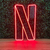 Luminária Painel Neon Led - Netflix 24x42cm
