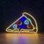 Luminária Painel Neon Led - Pizza 34x53cm