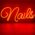 Luminária Painel Neon Led - Nails 47x23cm