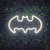 Luminária Painel Neon Led - Batman 30x17cm