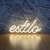 Luminária Painel Neon Led - Estilo 13x30cm