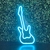 Luminária Painel Neon Led - Guitarra 38x15cm