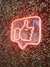 Luminária Painel Neon Led - Joinha, Like Facebook 30x35cm - comprar online