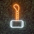 Luminária Painel Neon Led - Martelo do Thor 26x40cm - comprar online