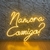 Luminária Painel Neon Led - Namora Comigo? 53x67cm - Kamaleon Neon Led