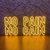 Luminária Painel Neon Led - No Pain No Gain 29x57cm - Kamaleon Neon Led