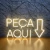 Imagem do Luminária Painel Neon Led - Peça Aqui com Seta 25x50cm