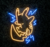 Luminária Painel Neon Led - Pikachu 47x62cm