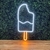 Luminária Painel Neon Led - Picolé 51x23cm na internet