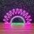 Luminária Painel Neon Led - Sol 37x70cm