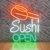 Luminária Painel Neon Led - Sushi Open 50x40cm