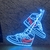 Luminária Painel Neon Led - Tenis 92x63cm