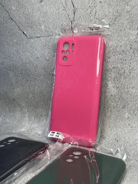 Silicone Case - Fucsia - Redmi Note 10